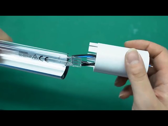 Vidéos d'entreprise À propos Microwave Sensor 20W Quartz UVC Lamp Tube T8 Germicidal UV Sterilizing Lamp
